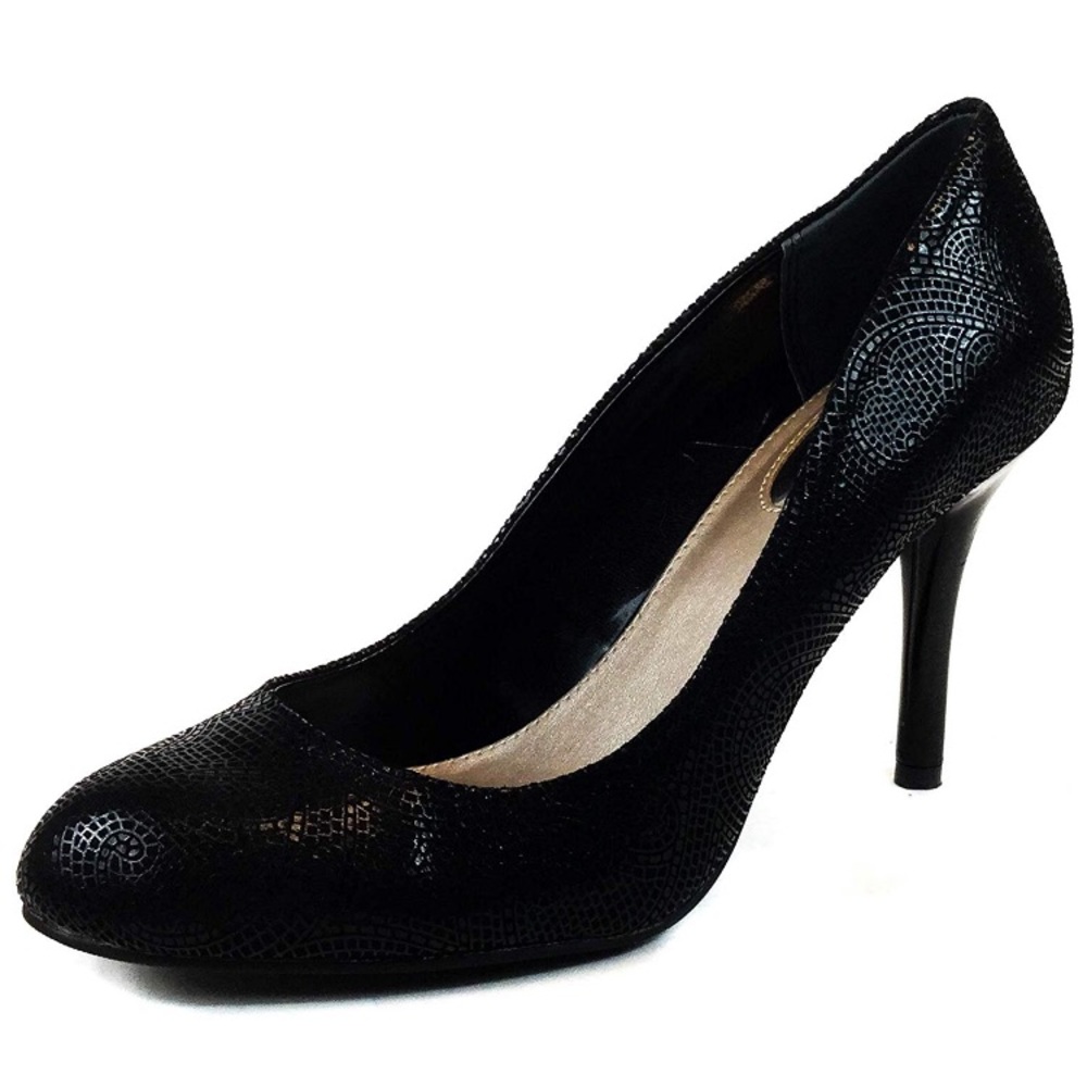 Alfani Aston Black Mosaic Pumps